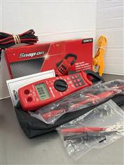 SNAP-ON EEDM575D HIGH CURRENT DIGITAL CLAMP METER IN BOX!